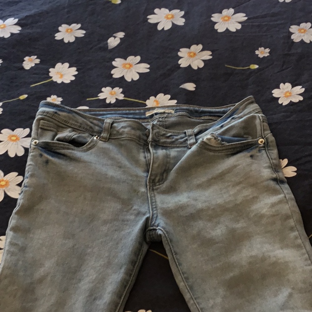 Light colored jeans